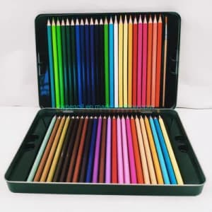 48 Watercolor Pencil Set in Tin Box
