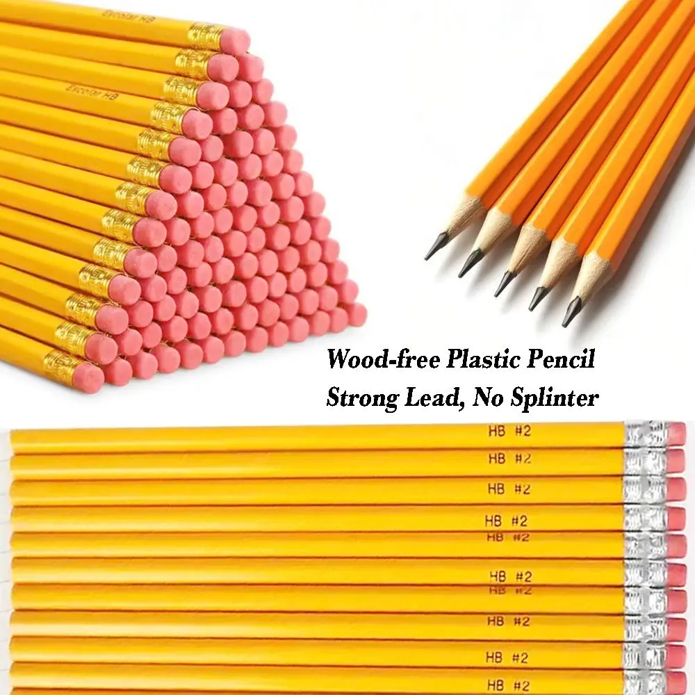 Wood-Free Plastic HB Pencil